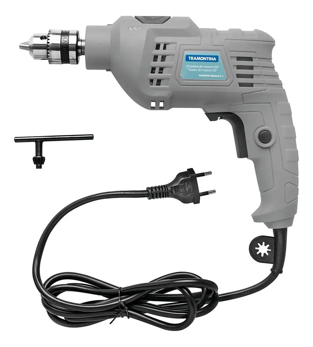 Furadeira Impacto 500w 3/8 127v Tramontina - 1