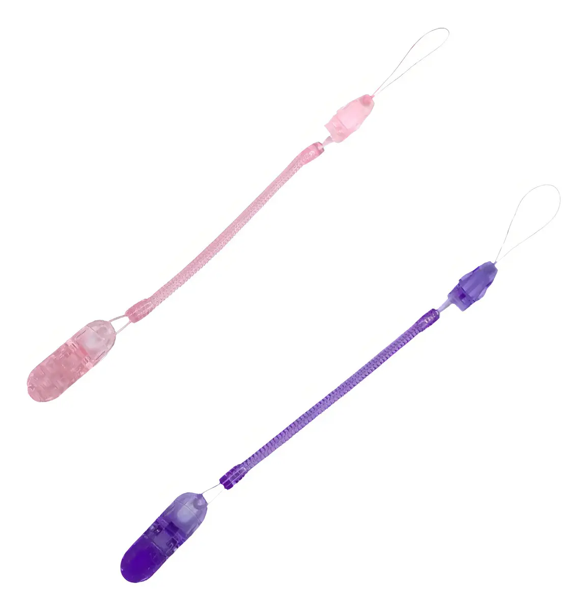 Kit 2 Prendedor De Chupeta Bebê Modelo Universal Mola. - 1